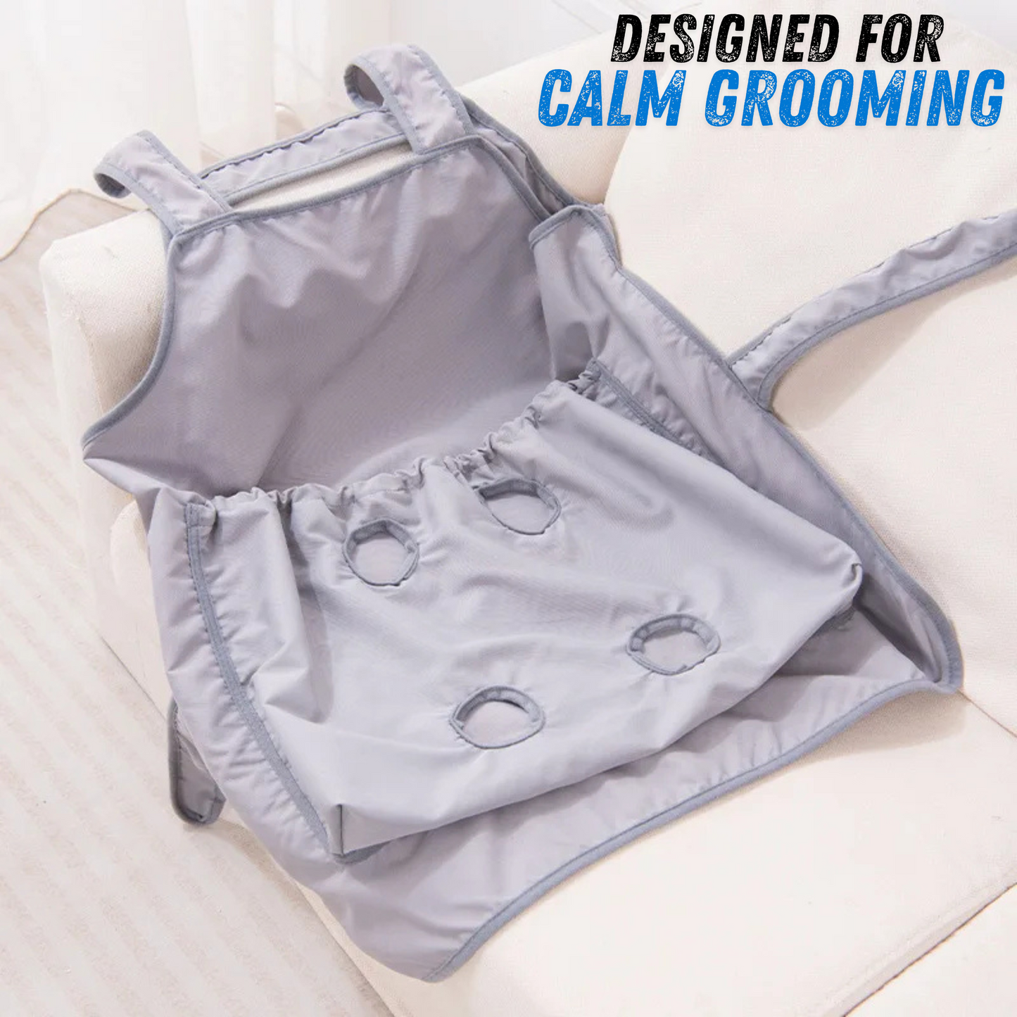 SnuggleApron™ – Pet Hair-Proof Grooming Apron