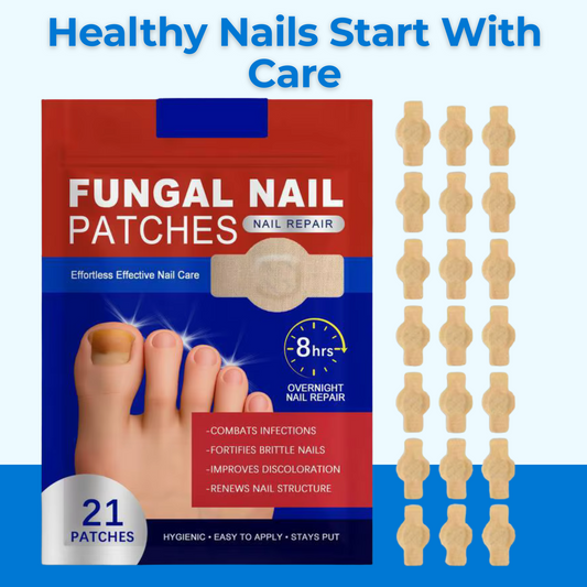 NailEase™ Fungal Nail Repair Patches – 21PCS